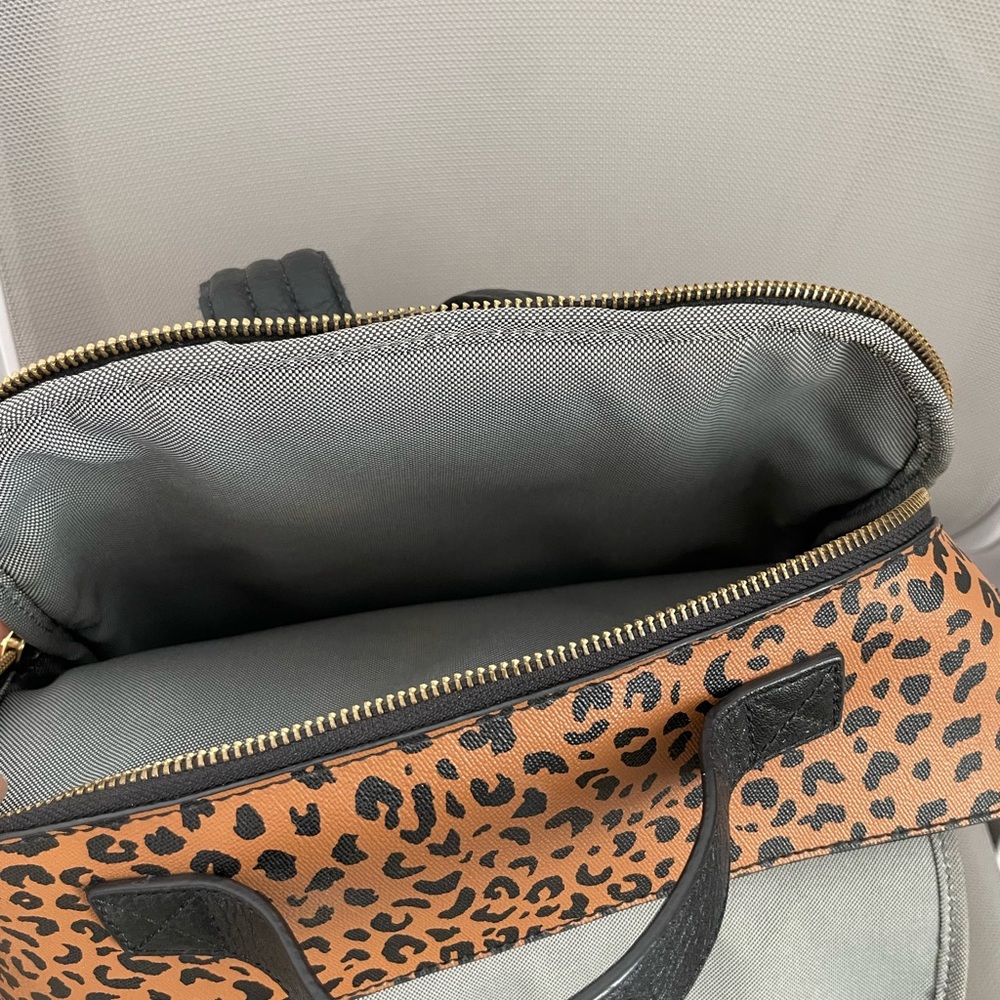 Fossil Leopard Print Backpack - image 4